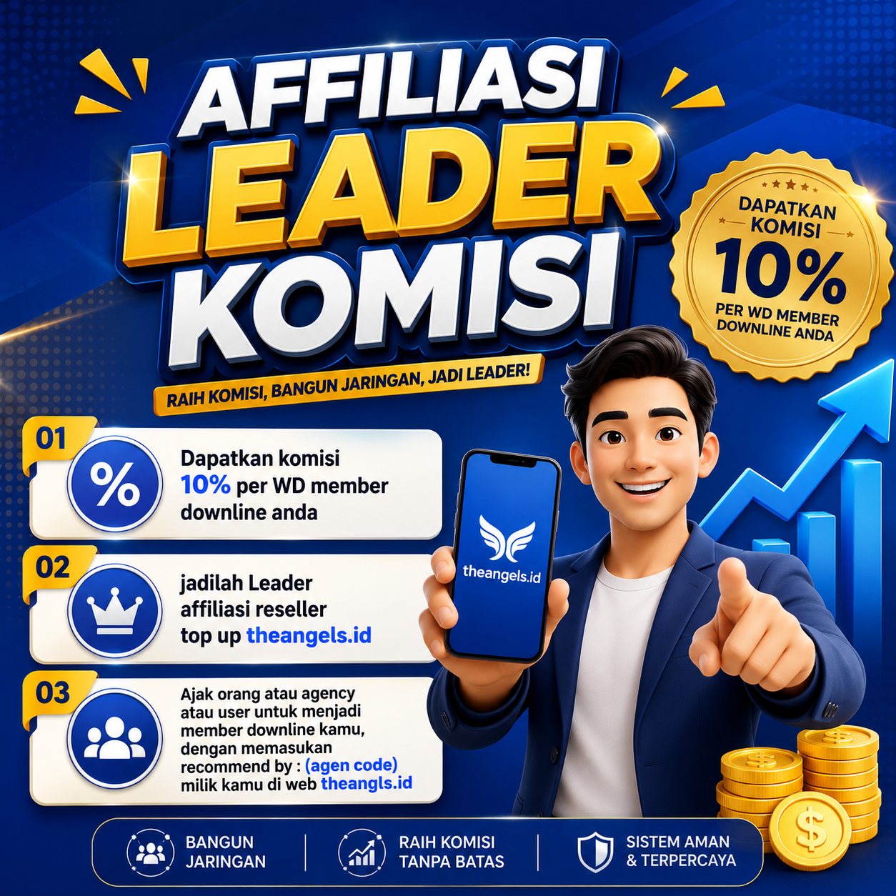 jadi leader affiliasi top up